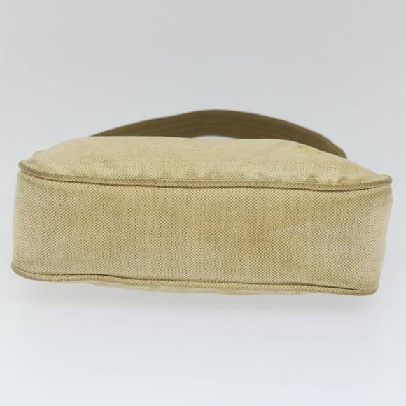 PRADA Sports Hand Bag Canvas Beige Khaki Auth as096 - Picture 8 of 16